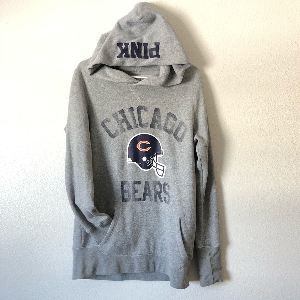 Pink Chicago Bears Hoodie